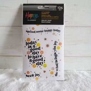 The Happy Planner Smiley Face Stickers